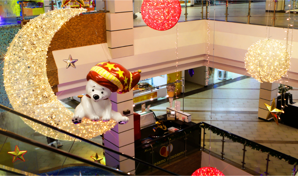 Красивое оформление ТЦ